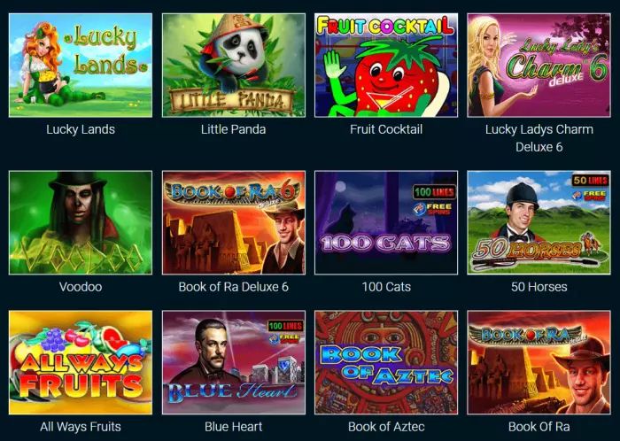 Обзор игровых автоматов казино Goxbet